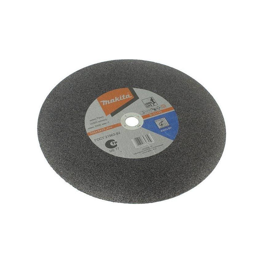 Круг отрезной Makita B-23195-25 355*3,0*25,4 упаковка 25 штук в Туле
