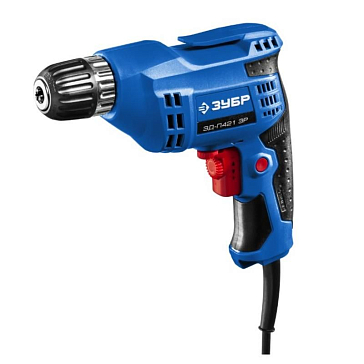 Изображение товара Дрель безударная Зубр Профессионал ЗД-П421 ЭР мощная и удобная
