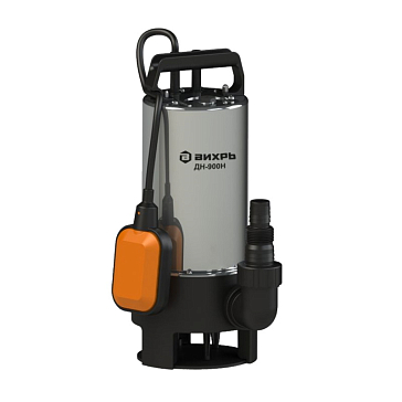 Изображение товара Дренажный насос Вихрь ДН-900H 68/2/21 для грязной воды и полива