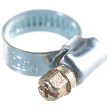 Изображение товара Металлические хомуты Сибртех 47557 сварные, диаметр 12-20 мм, 100 шт