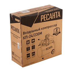 Компрессор масляный Ресанта КП-24/230М 74/7/1