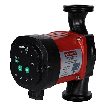 Изображение товара Циркуляционный насос Rommer ERTI 32/60-180 RCP-0003-3260180 с теплоизоляцией