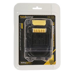 Аккумулятор Hanskonner HBP2004, 18 В, 1BS, 4.0 Ач, USB-разъем