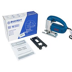 Электролобзик для дома Фиолент ПМ5-720Э (720 Вт, маятниковый ход, подключение к пылесосу)