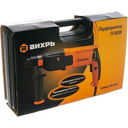 Перфоратор SDS-Plus Вихрь П-900К 72/3/2 4606059018261, 900 Вт, 4 Дж