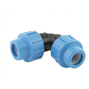 Изображение товара Угольник Джилекс ПНД 9301, 20x20 мм для металлопластиковых труб