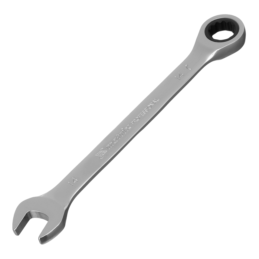 Ключ комбинированный трещоточный MATRIX 14807 14 мм CrV в Костроме