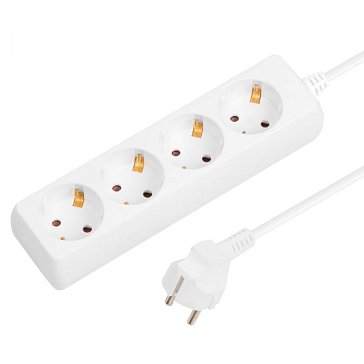 Изображение товара Удлинитель Юпитер JP8102-28, 7м, 4 роз., 2,2кВт, с/з, ПВС 3х1