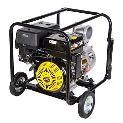 Бензиновая мотопомпа для грязной воды Huter MPD-100, 70/11/6 (производительность 1800 л/мин, высота 32 м, глубина всасывания 8 м)