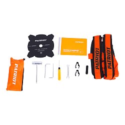 Двухтактная бензокоса Patriot PT 4555ES Country 250108045 (бак 1.1 л, 2.5 л.с., жесткий вал)