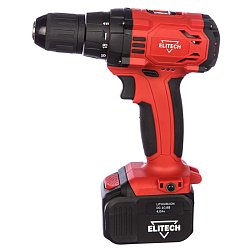 Аккумуляторная дрель-шуруповерт Elitech ДА 10.8 СЛК2
