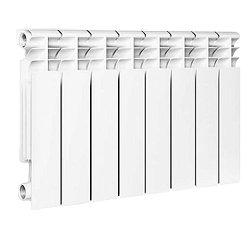 Радиатор биметаллический Halsen BS 350/80, 8 секций