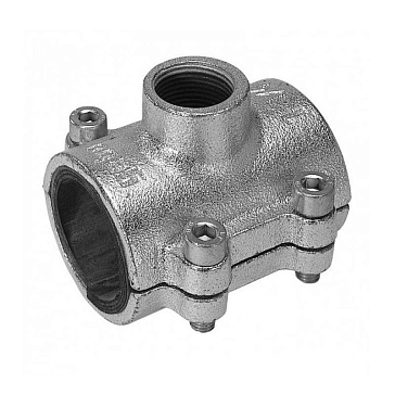 Изображение товара Обойма ремонтная Gebo DSK 1"1/2 из чугуна для металлических труб