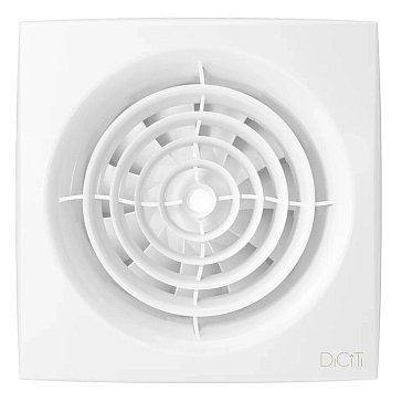 Изображение товара Вентилятор осевой Era Diciti AURA 4C, вытяжной, D=100, обратный клапан