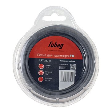 Изображение товара Триммерная леска Fubag FR 38741, 2,4 мм x 15 м