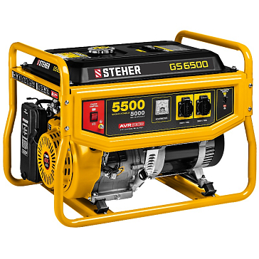 Изображение товара Бензиновый генератор Steher GS-6500