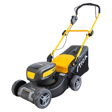 Изображение товара Аккумуляторная газонокосилка Stiga Combi 743 Q AE Kit для профессиональной косовицы