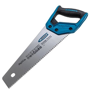 Изображение товара Ножовка по дереву Gross "Piranha" 24122, 300 мм, 7 TPI, 3D-зуб, двухкомпонентная рукоятка