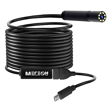 Изображение товара Видеоэндоскоп Мегеон 33101 USB 10 м with подсветкой и IP67 защите