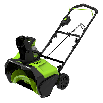 Изображение товара Снегоуборщик аккумуляторный Greenworks GD60PST (б/щ, 51 см, АКБ 60B 4 Ач, ЗУ) 2602907UB