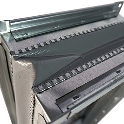 Прямоугольная гибкая вставка для вентиляции Лиссант 1050702640, 175x175 мм