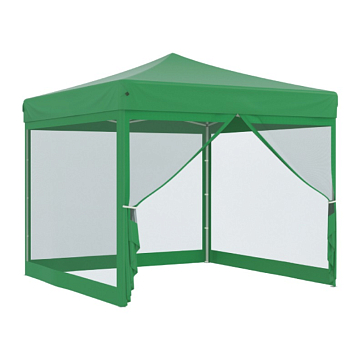 Изображение товара Тент садовый Helex 4351 3x3х3 м, полиэстер, зеленый
