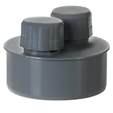 Изображение товара Аэратор воздушный клапан канализационный Контур 110 мм обратный фильтр для канализации