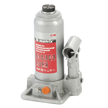 Изображение товара Домкрат гидравлический бутылочный Matrix 50762, 3 т, 178-343 мм