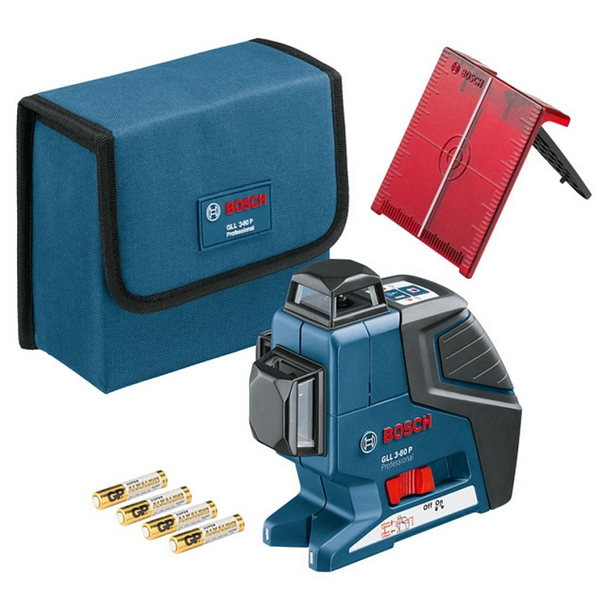 Лазер BOSCH линейный GLL 3-80 P 0.601.063.305