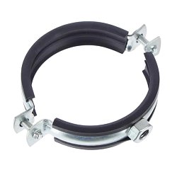 Хомут вентиляционный Лиссант 3090000420 с резиновым профилем 100 мм