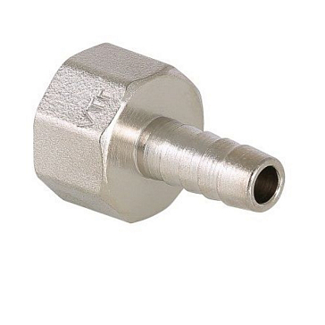 Изображение товара Штуцер для присоединения шланга Valtec ВР 1/2*10мм адаптер латунь