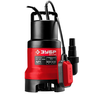 Изображение товара Дренажный насос для грязной воды Зубр НПГ-М1-900 900 Вт погружной