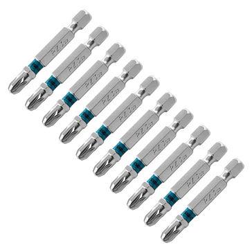 Изображение товара Набор бит Gross 11346 PZ3х50 10 шт сталь S2 профессиональный магнитный