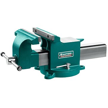 Изображение товара Стальные слесарные тиски Kraftool Steel 32701-200, 200 мм профессиональные