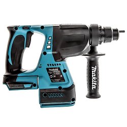 Аккумуляторный перфоратор SDS-Plus Makita DHR242Z (энергия удара 2,4 Дж, без аккумулятора, вес 3.3 кг, реверс)