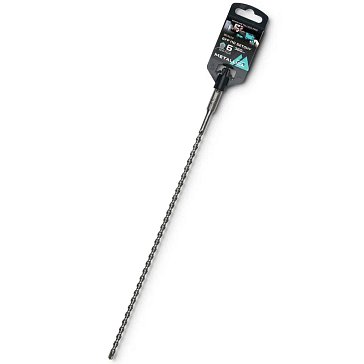 Изображение товара Бур по бетону Metallica Optima 904114 (SDS-plus, 6х360/300 мм, напайка с центром, 2 спирали)