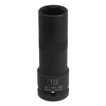 Изображение товара Головка ударная Stels 13955, для колесных дисков, 19 мм, 1/2"