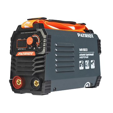Изображение товара Инвертор сварочный Patriot WM160D 160A бытовой легкий компактный