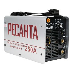 Инверторный сварочный аппарат Ресанта САИ 250, вес 5кг