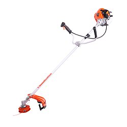 2-х тактный бензиновый триммер Patriot PT 5555ES Country (объем двигателя 52 см³, бак 1.1 л, леска + нож)