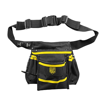 Изображение товара Поясная сумка для инструментов Berger BG1197 305x120x270 мм черная желтая