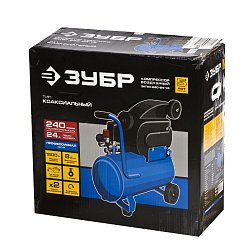 Компрессор воздушный масляный Зубр ЗКПМ-240-24-1.5