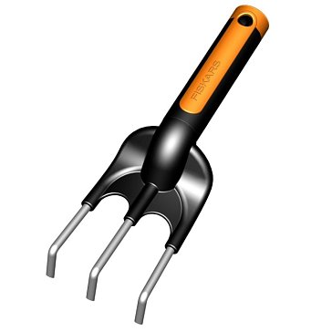 Изображение товара Культиватор садовый Fiskars Premium 1000728, нержавеющая сталь