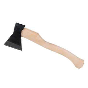 Изображение товара Топор кованый ИЖ 2071-06 (с прямым лезвием и деревянной рукояткой, 0,6кг)