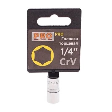 Изображение товара Головка Pro Startul PRO-54012, 1/4", 12 мм, 6 граней