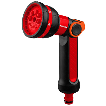 Изображение товара Поливочный пистолет Grinda N-8 с регулятором и 8 режимами