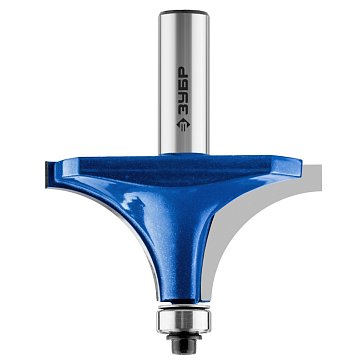 Изображение товара Фреза кромочная калевочная №1 Зубр Профессионал 28701-63.5 63.5x32 мм радиус 25 мм