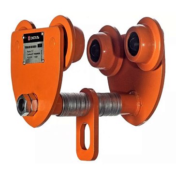 Изображение товара Тележка для тали Сибталь 13840 холостая 3 т