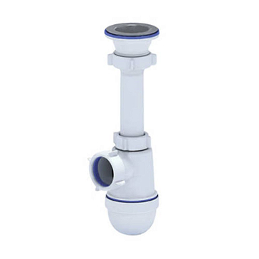 Изображение товара Сифон для раковины Ани Пласт 1.1/2"*40 с выпуском C0100