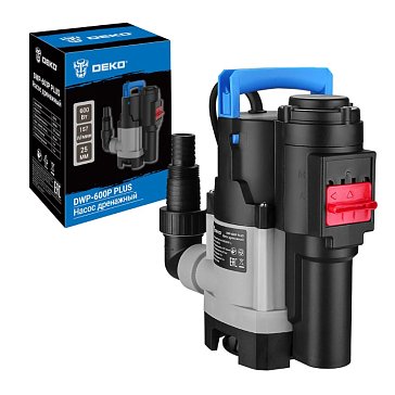 Изображение товара Дренажный насос Deko DWP-600P PLUS 076-0540 для грязной воды